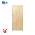 Puerta de madera de madera con descarga de UL Puerta contra la puerta de madera de madera de madera